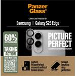PanzerGlass - Ochranný kryt objektívu PicturePerfect pre Samsung Galaxy S25 Edge, čierna