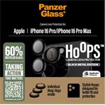 
PanzerGlass-Protective lens cover Hoops for iPhone 16 Pro/16 Pro Max, black
