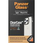 PanzerGlass - Puzdro ClearCase D3O pre iPhone 15 Pro, čierna