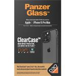PanzerGlass - Puzdro ClearCase D3O pre iPhone 15 Pro Max, čierna