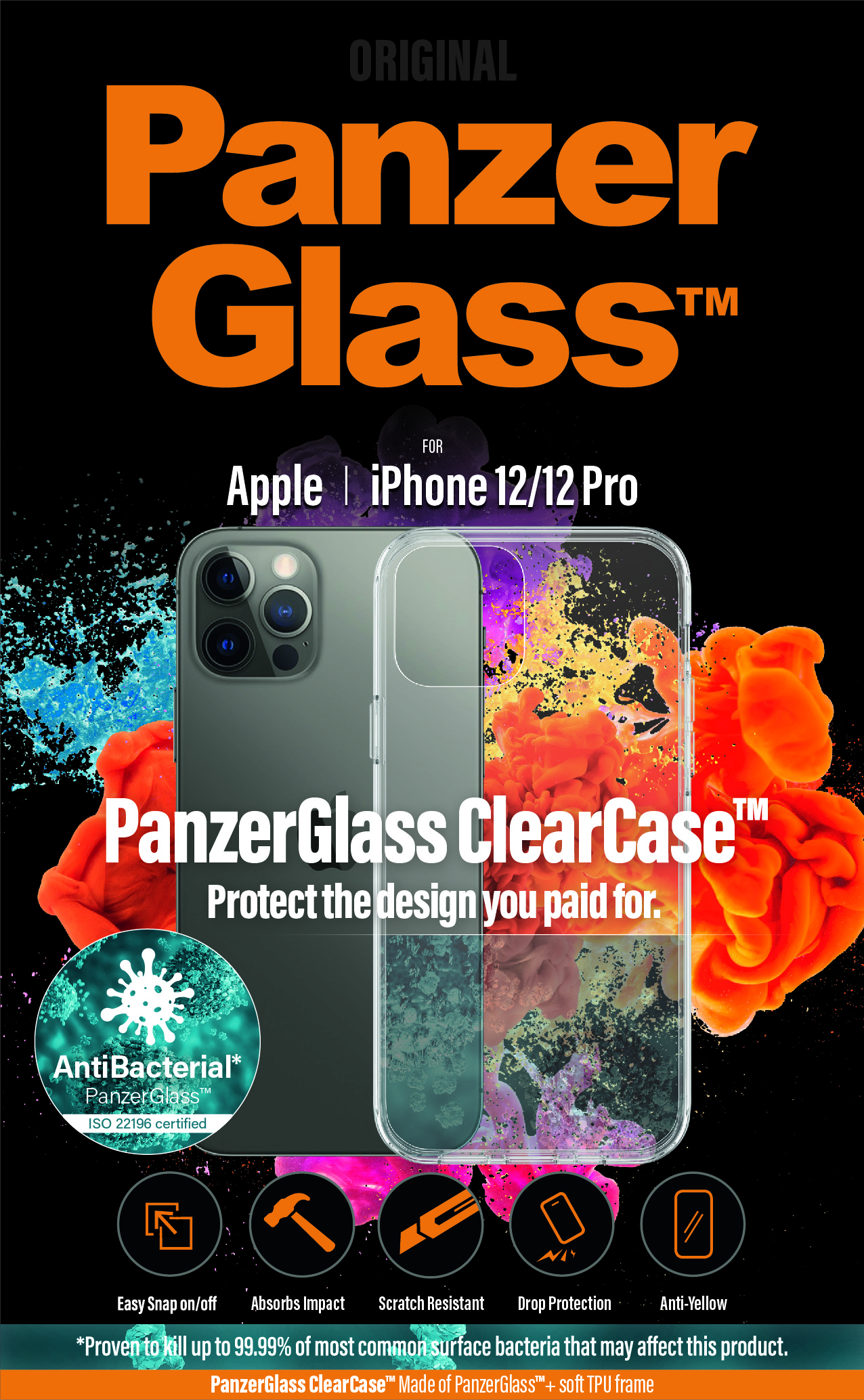 PG - Pu ClearCase pre iPh 12/12 Pro, tr