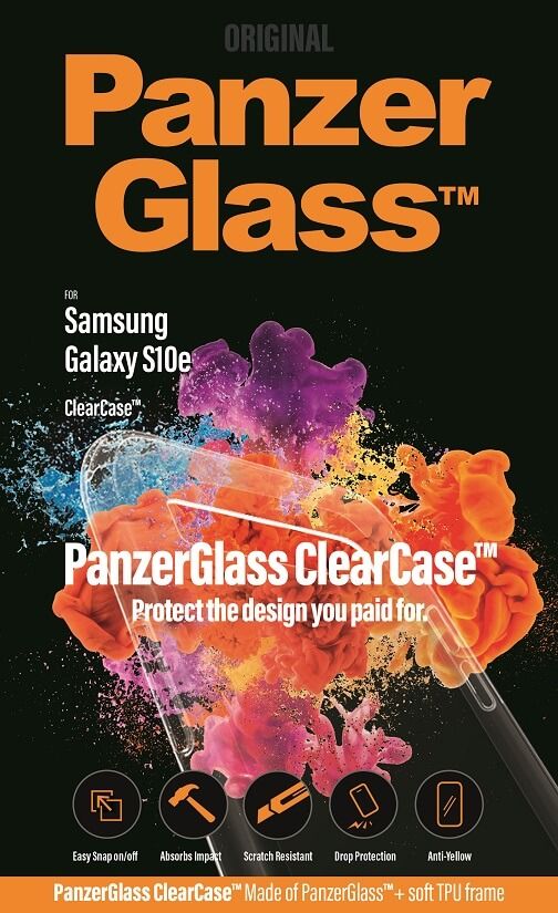 PanzerGlass - Puzdro ClearCase pre Samsung Galaxy S10e, transparentná