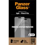 PanzerGlass-Tempered glass for iPhone 15 Plus, clear