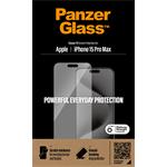 PanzerGlass-Tempered glass for iPhone 15 Pro Max, clear