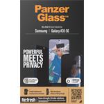 
PanzerGlass-Tempered glass Re:Fresh UWF Privacy with applicator for Samsung Galaxy A35 5G, clear
