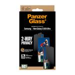 PanzerGlass - Tempered Glass UWF 2-Way Privacy with applicator for Samsung Galaxy S26 Ultra, clear