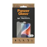 PanzerGlass - Tvrdené sklo AB pre iPhone 14/13 Pro/13, číra