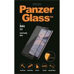 PanzerGlass - Tvrdené sklo Case Friendly pre Nokia 2.4, čierna
