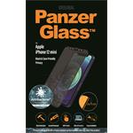 PanzerGlass - Tvrdené sklo Case Friendly Privacy AB pre iPhone 12 mini, čierna