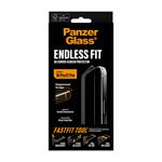 PanzerGlass - Tvrdené sklo Endless Fit 3D s FASTFIT Tool pre iPhone 18 Pro/17 Pro, čierna