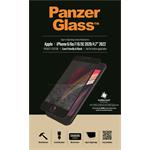 PanzerGlass - Tvrdené sklo Privacy Case Friendly pre iPhone SE 2022/SE 2020/8/7/6s/6, čierna