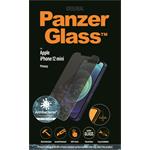 PanzerGlass - Tvrdené sklo Privacy Standard Fit AB pre iPhone 12 mini, číra