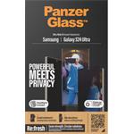 PanzerGlass - Tvrdené sklo Re:Fresh UWF Privacy s aplikátorom pre Samsung Galaxy S24 Ultra, čierna