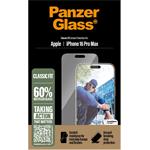 PanzerGlass - Tvrdené sklo s aplikátorom pre iPhone 16 Pro Max, číra