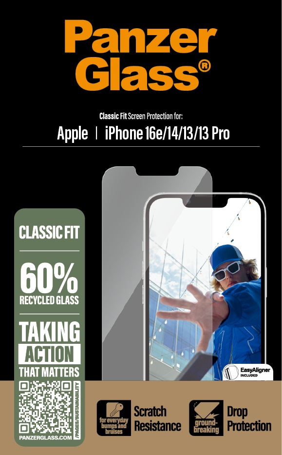 PG - Tv sklo s ap pre iPhone 17e, číra