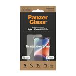 PanzerGlass - Tvrdené sklo UWF AB s aplikátorom pre iPhone 14/13 Pro/13, čierna
