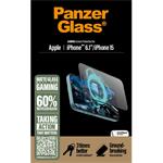 PanzerGlass - Tvrdené sklo UWF Gaming s aplikátorom pre iPhone 16, číra