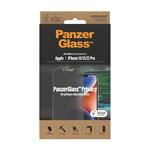PanzerGlass - Tvrdené sklo UWF Privacy AB pre iPhone 16e/14/13 Pro/13, čierna