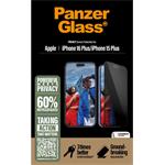 PanzerGlass - Tvrdené sklo UWF Privacy s aplikátorom pre iPhone 16 Plus/15 Plus, čierna