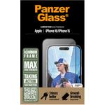 PanzerGlass - Tvrdené sklo UWF s aplikátorom pre iPhone 16/15, aluminium