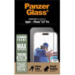 PanzerGlass - Tvrdené sklo UWF s aplikátorom pre iPhone 16 Pro Max, aluminium