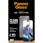 PanzerGlass - Tvrdené sklo UWF s aplikátorom pre iPhone 17 Pro Max, čierna