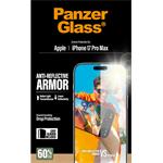 
PanzerGlass-Tvrzené sklo Anti-Reflective s aplikátorem pro iPhone 17 Pro Max, černá
