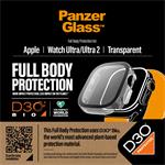PanzerGlass-Tvrzené sklo Full Body D3O pro Apple Watch Ultra/Ultra 2, transparentní