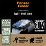 
PanzerGlass-Tvrzené sklo Full Body Slim pro Apple Watch 42 mm, černá
