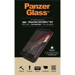 PanzerGlass-Tvrzené sklo Privacy Case Friendly pro iPhone SE 2022/SE 2020/8/7/6s/6, černá