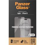 PanzerGlass-Tvrzené sklo pro iPhone 15, čirá
