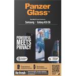 
PanzerGlass-Tvrzené sklo Re:Fresh UWF Privacy s aplikátorem pro Samsung Galaxy A55 5G, čirá
