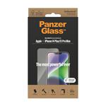 PanzerGlass-Tvrzené sklo UWF AB pro iPhone 14 Plus/13 Pro Max, černá