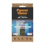 PanzerGlass-Tvrzené sklo UWF Anti-Bluelight AB s aplikátorem pro iPhone 14 Pro, černá