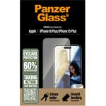 
PanzerGlass-Tvrzené sklo UWF Eyecare s aplikátorem pro iPhone 16 Plus/15 Plus, černá
