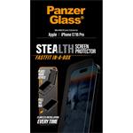 
PanzerGlass-Tvrzené sklo UWF Stealth s Fastfit pro iPhone 17/16 Pro, černá
