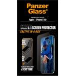 
PanzerGlass-UWF tempered glass with Fastfit for iPhone 17 Air, black
