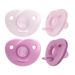Philips AVENT - Cumlík Soothie SCF099/27, 0-6 m, dievča, 2ks