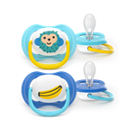 Philips AVENT - Cumlík Ultra air s obrázkom SCF080/26, 6-18 m, chlapec, 2ks