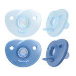 Philips AVENT - Curved Soothie SCF099/26, 0-6m, 2-pack, boy