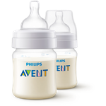 Philips AVENT - Fľaša Anti-colic SCY100/02, 125ml, 0m+, 2 ks