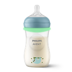 Philips AVENT - Fľaša Natural Response nočná SCY903/81, 260 ml, 3-6 m, 1 ks