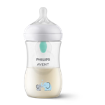 Philips AVENT - Fľaša Natural Response s ventilom AirFree Slon SCY673/81, 260 ml, 1m+, 1 ks
