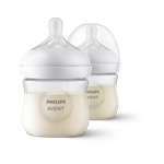 Philips AVENT - Fľaša Natural Response SCY900/02, 125 ml, 0m+, 2 ks