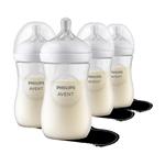 Philips AVENT - Fľaša Natural Response SCY903/04, 260 ml, 3-6 m, 4 ks