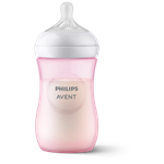 Philips AVENT - Fľaša Natural Response SCY903/11, 260 ml, 1m+, 1 ks, ružová