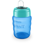 Philips AVENT - Hrnček s náustkom Classic SCF553/05, 260 ml, 9 m+, modrá