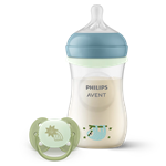 Philips AVENT - Nočná sada Natural Response SCD838/17, 260 ml