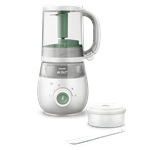 Philips AVENT - Parný hrniec a mixér 4v1 Premium SCF885/01