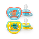 Philips AVENT - Ultra air soother SCF349/58, 18+m, boy, 2-pack